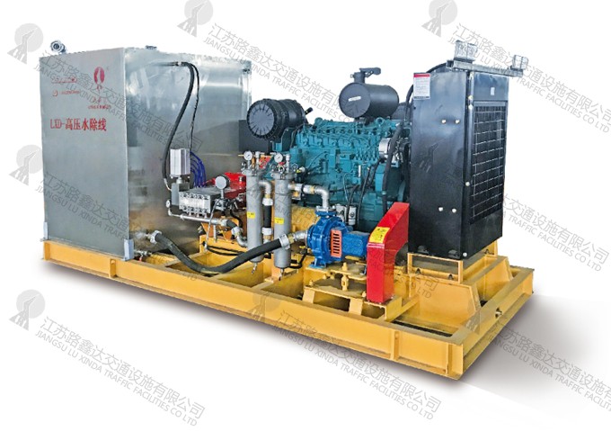 西安LXD90-3型柴油机驱动高压水除线机